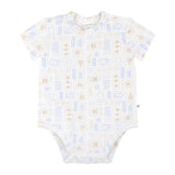 Kynd Baby - Comfy Bodysuit Short Sleeve - Salty Shores