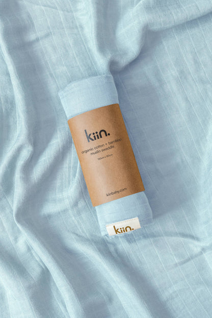 Kiin Baby - Organic Swaddle: Eucalypt