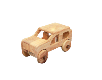 Q Toys - Natural Wooden Car
