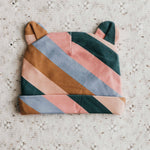 Bencer & Hazelnut - Newborn Beanie - Retro Stripe