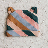 Bencer & Hazelnut - Newborn Beanie - Retro Stripe