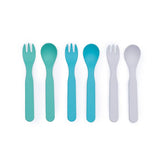 Bobo&Boo Plant-Based 3 Pack of Cutlery Bundle - Lagoon