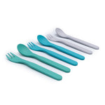 Bobo&Boo Plant-Based 3 Pack of Cutlery Bundle - Lagoon
