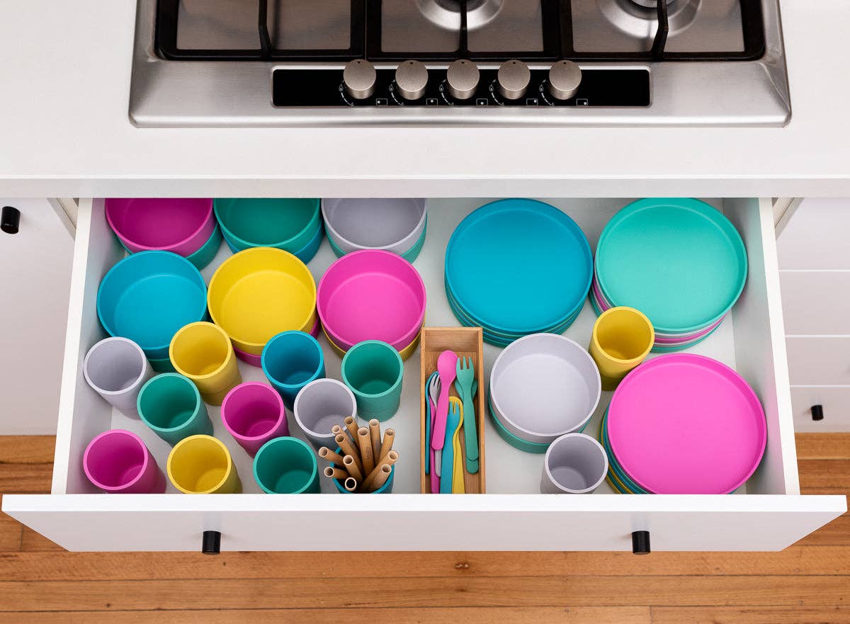 Bobo&Boo Plant-Based 3 Pack of Cutlery Bundle - Tropical