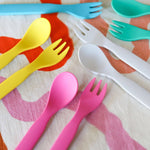 Bobo&Boo Plant-Based 3 Pack of Cutlery Bundle - Tropical