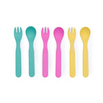 Bobo&Boo Plant-Based 3 Pack of Cutlery Bundle - Tropical