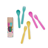 Bobo&Boo Plant-Based 3 Pack of Cutlery Bundle - Tropical