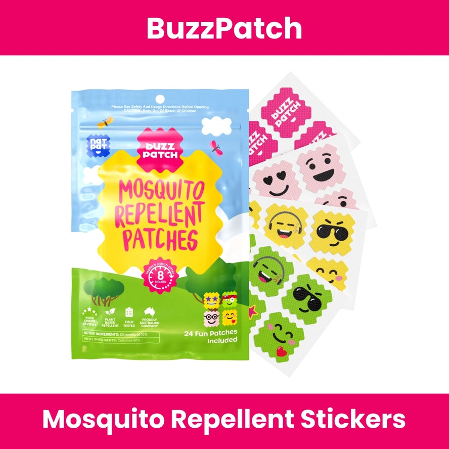 Buzzpatch Mosquito Stickers Insect Repellent Stickers