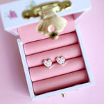Confetti Heart Earrings - Bunny Box