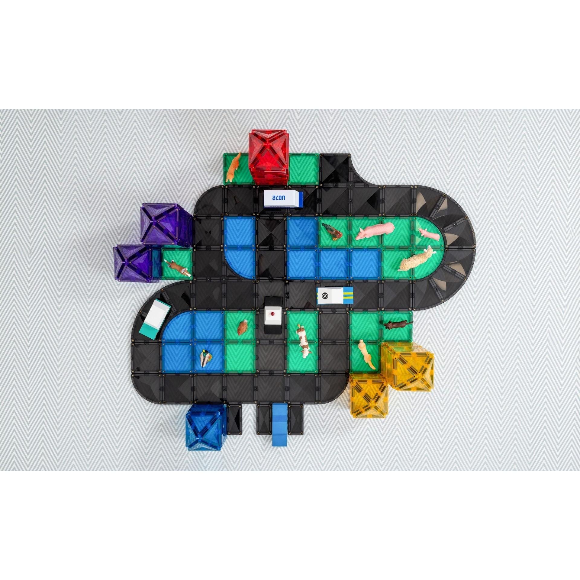 Connetix Magnetic Tiles - Creative Roads Pack 48 pc