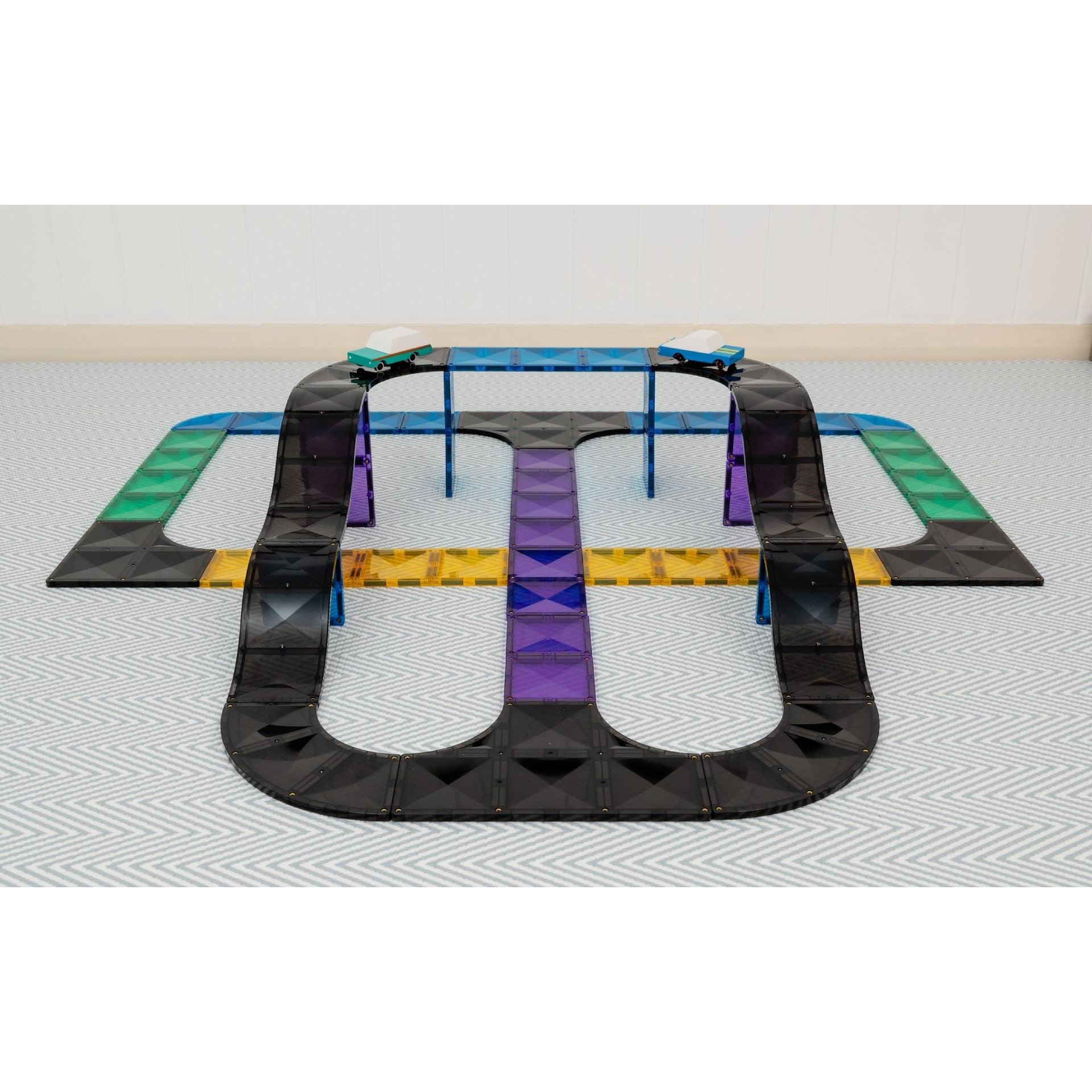 Connetix Magnetic Tiles - Ramps & Intersections Pack 16 pc – Coast and Soul