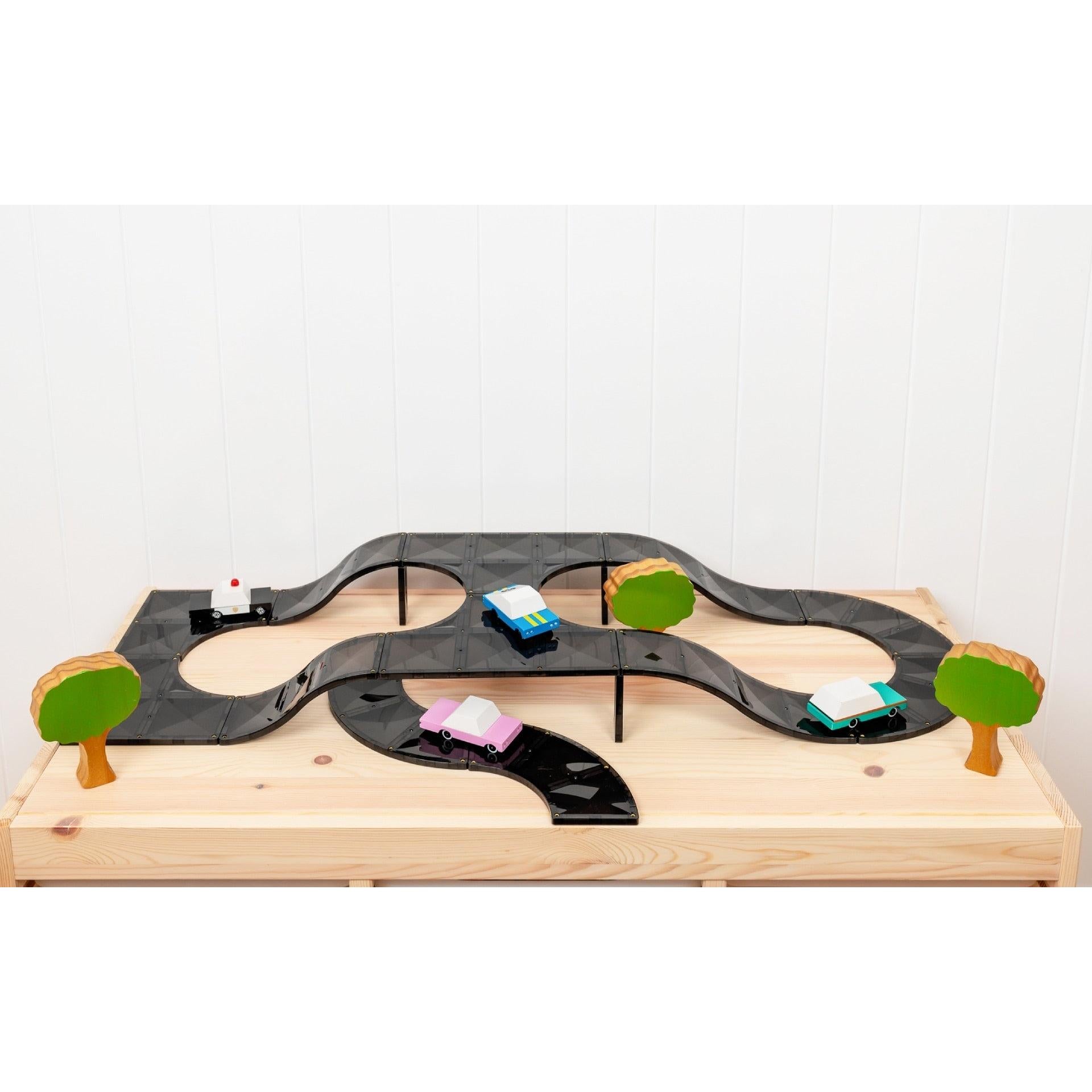 Connetix Magnetic Tiles - Ramps & Intersections Pack 16 pc