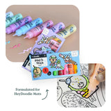 Peel & Stick Glitter Paint - Easy Peel and Stickable Colours