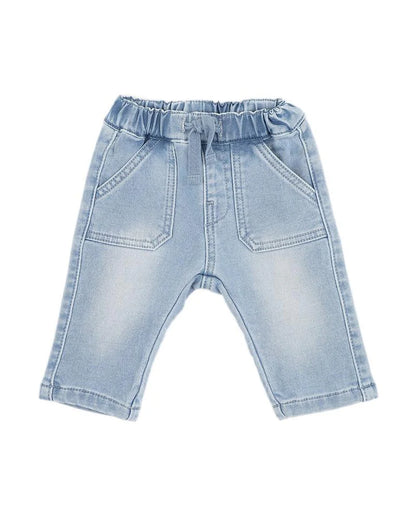 Fox & Finch LIGHT DENIM PULL ON JEANS