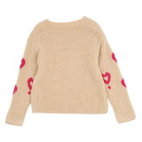 GIRLS HEARTS JUMPER