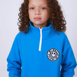 Happy Furry Half Zip Crew