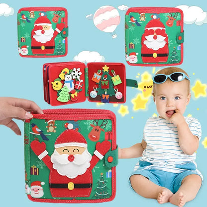 Busy Book - Felt Quiet Book - Christmas
