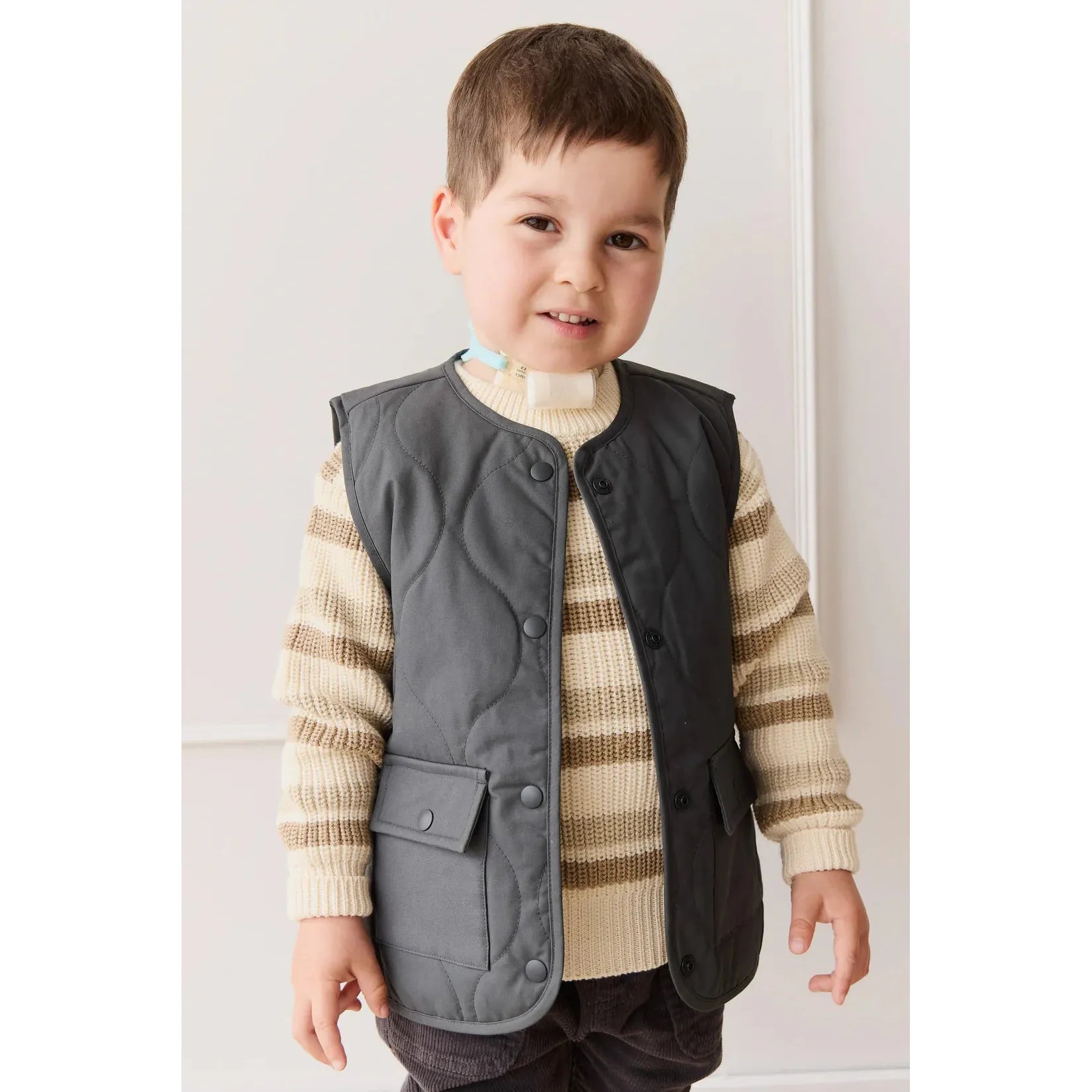 Jamie Kay - Leon Knit Jumper - Jacapo Stripe