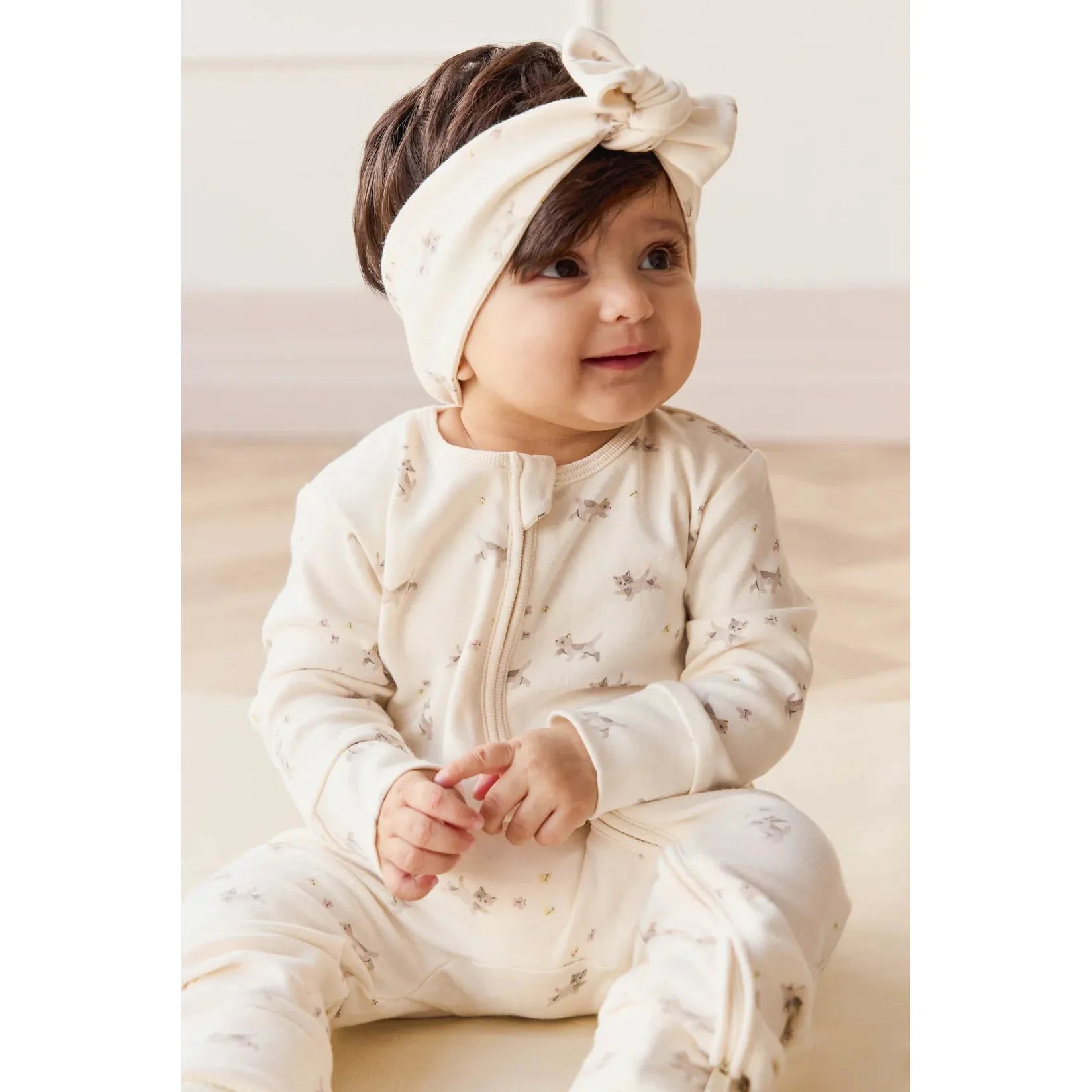 Jamie Kay -Organic Cotton Frankie Onepiece - Playful Kittens
