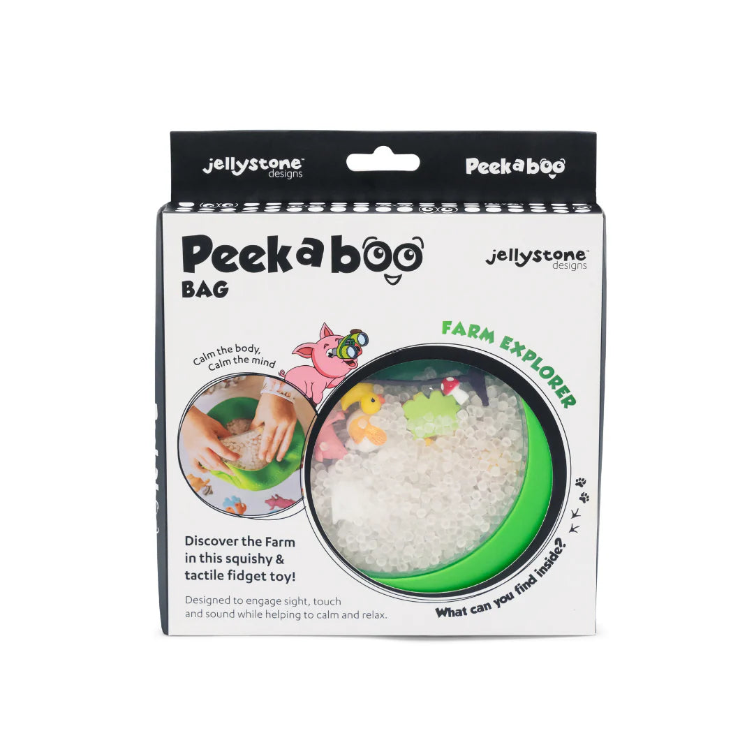Jelly Stone - Peekaboo Sensory Bag