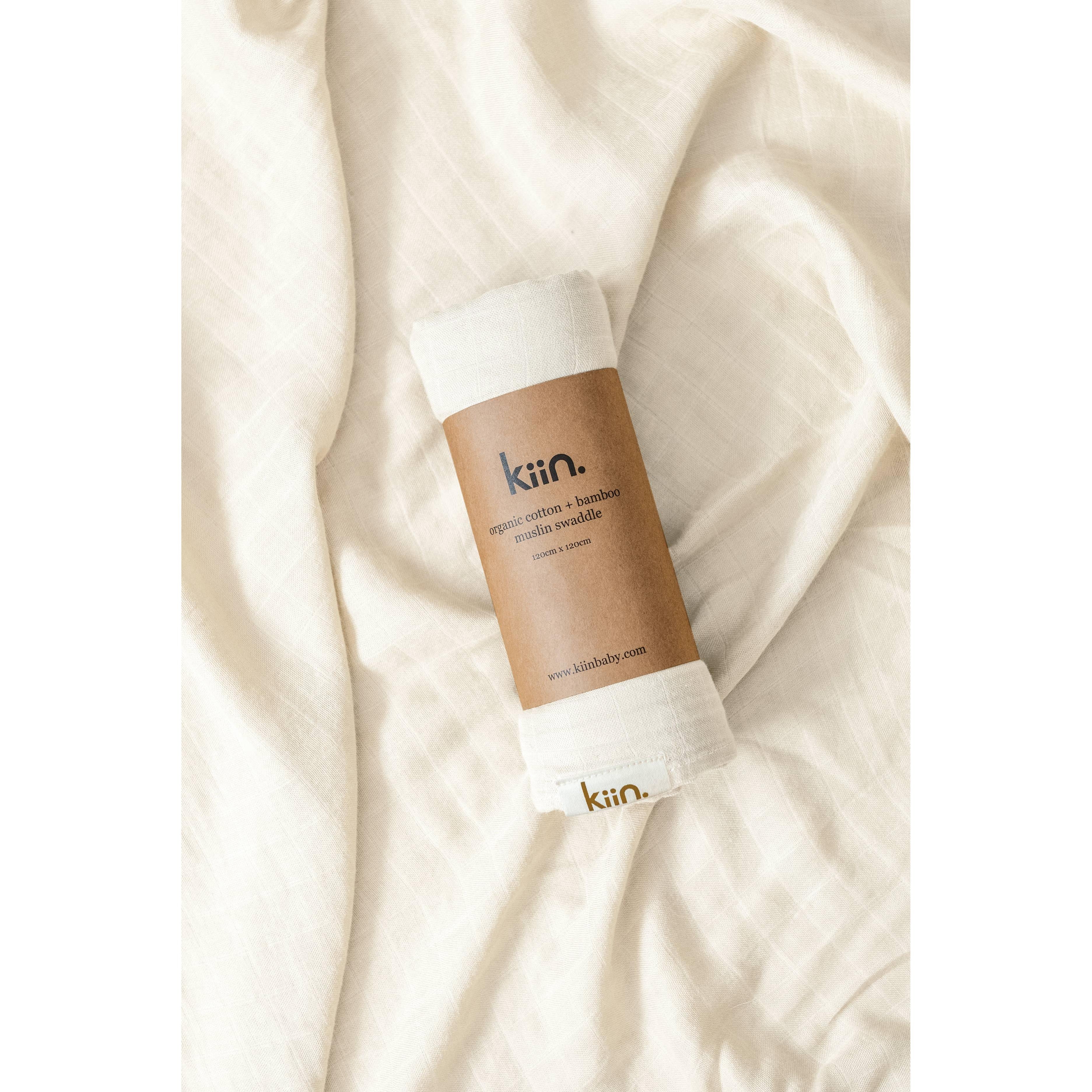 Kiin Baby - Organic Swaddle: Blush