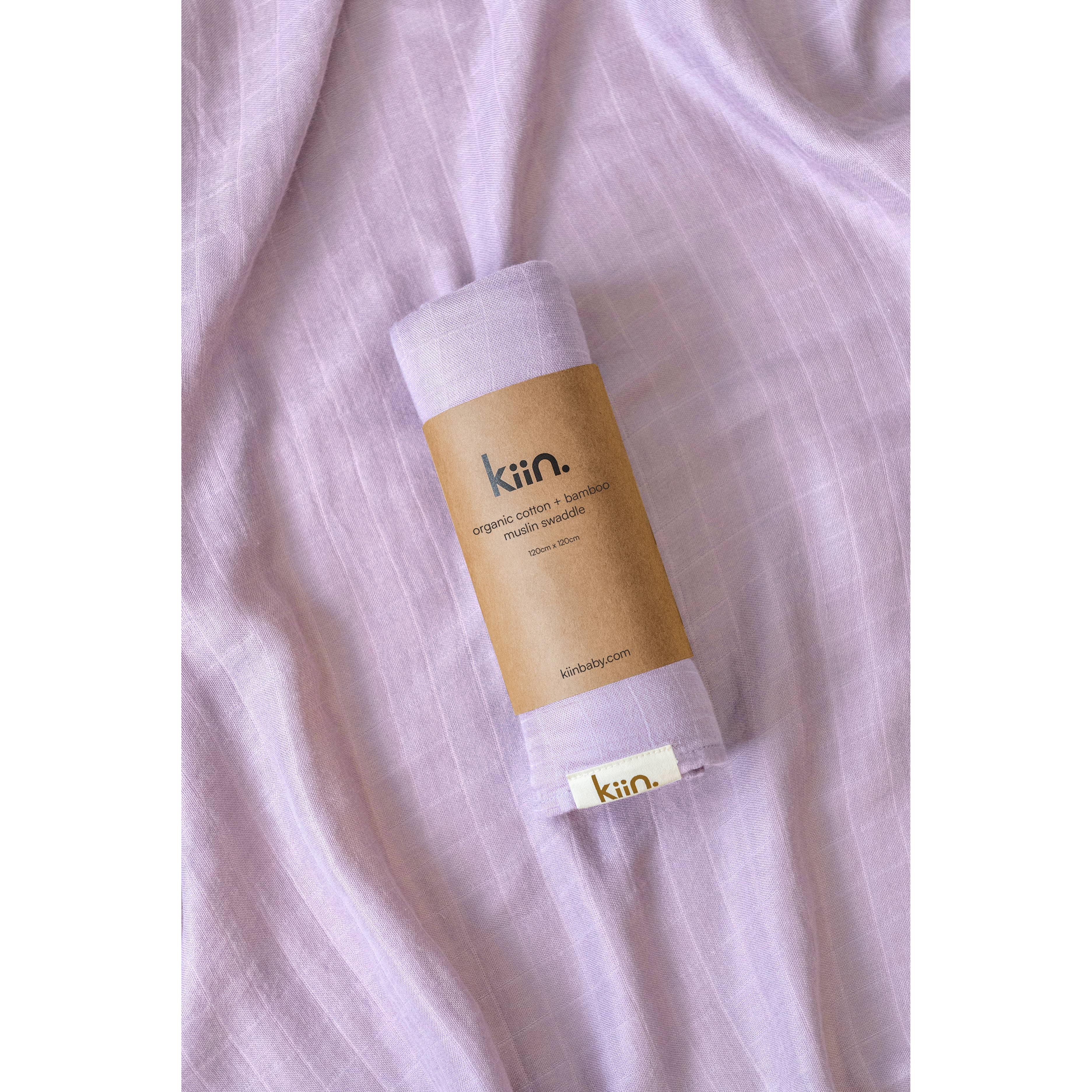 Kiin Baby - Organic Swaddle: Blush