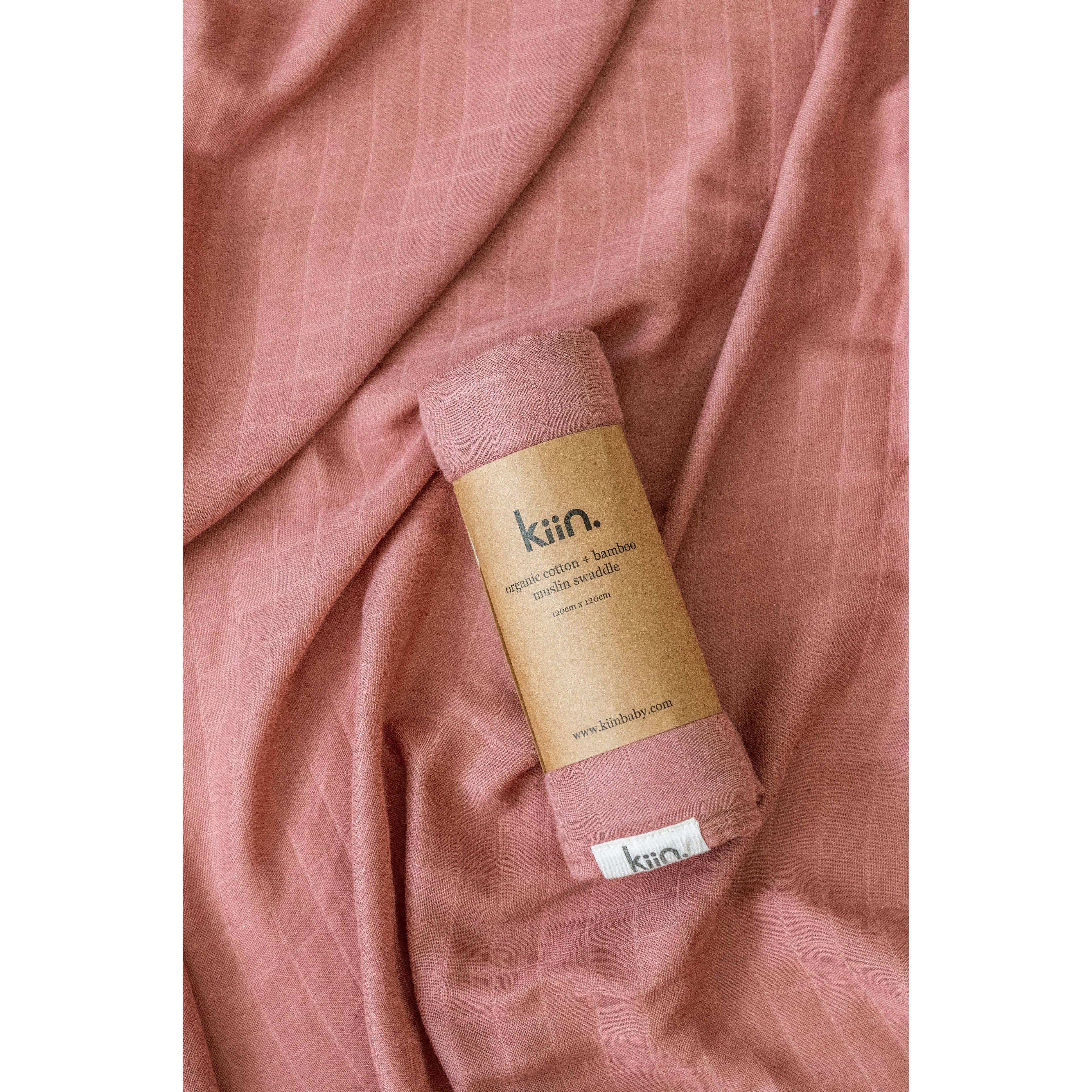 Kiin Baby - Organic Swaddle: Caramel