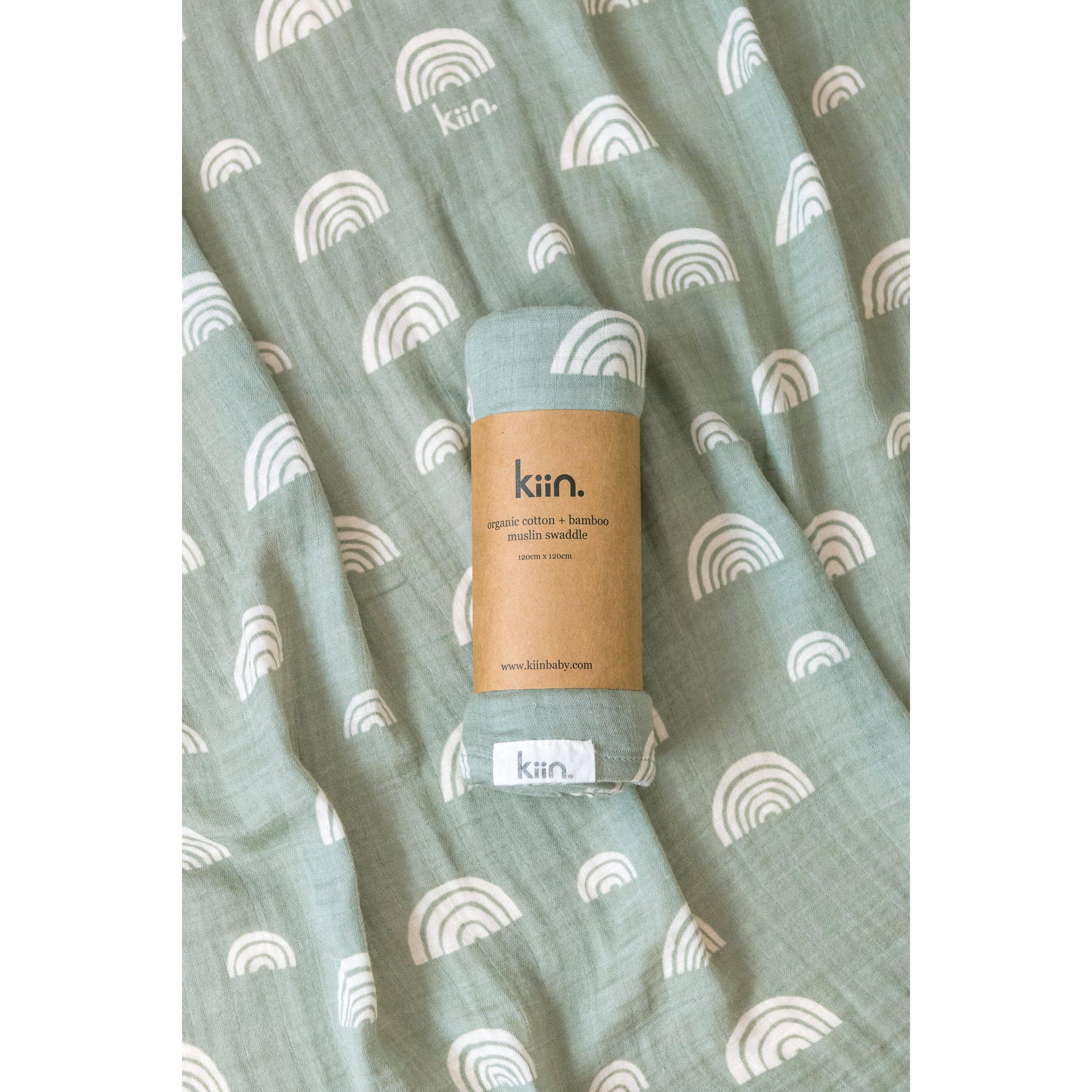 Kiin Baby - Organic Swaddle: Caramel
