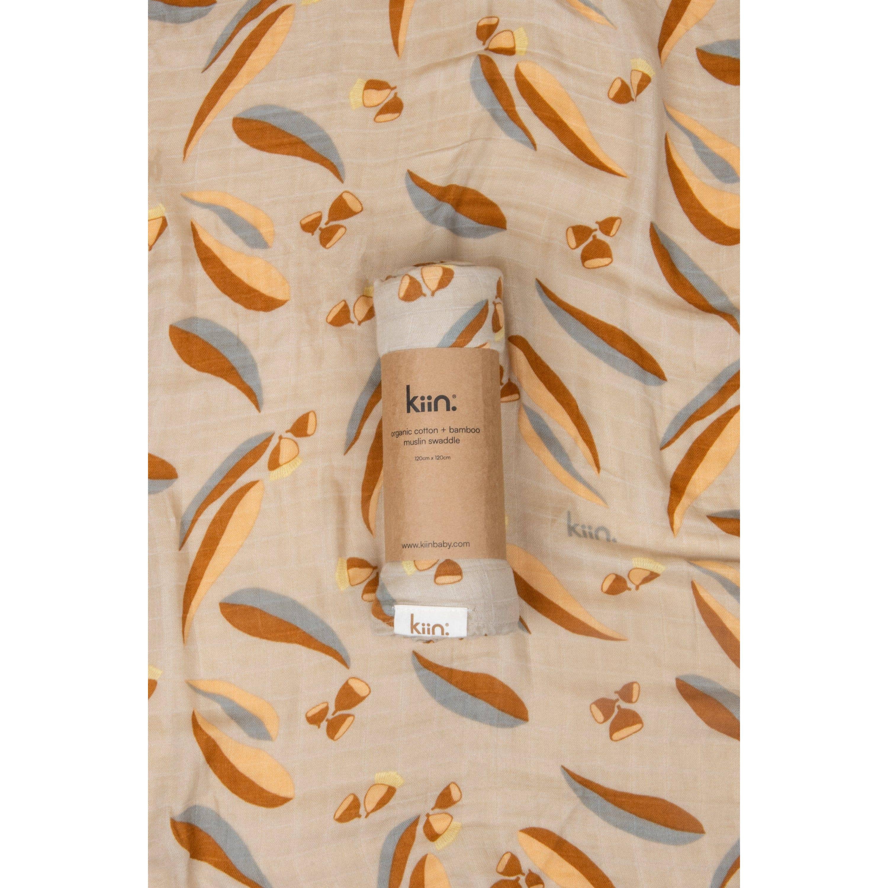 Kiin Baby - Organic Swaddle: Eucalypt