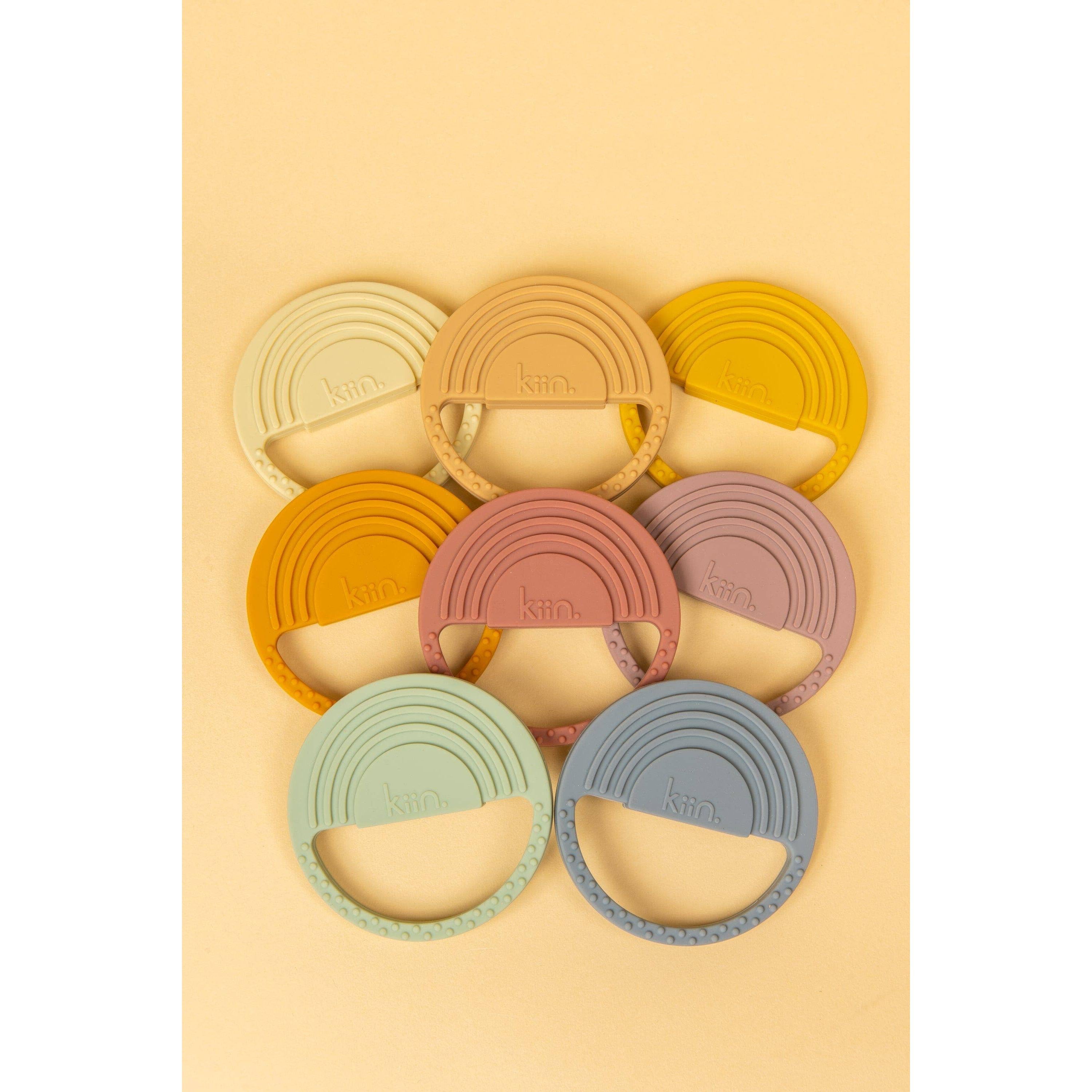 Kiin Baby - Rainbow Silicone Teether: Cloud