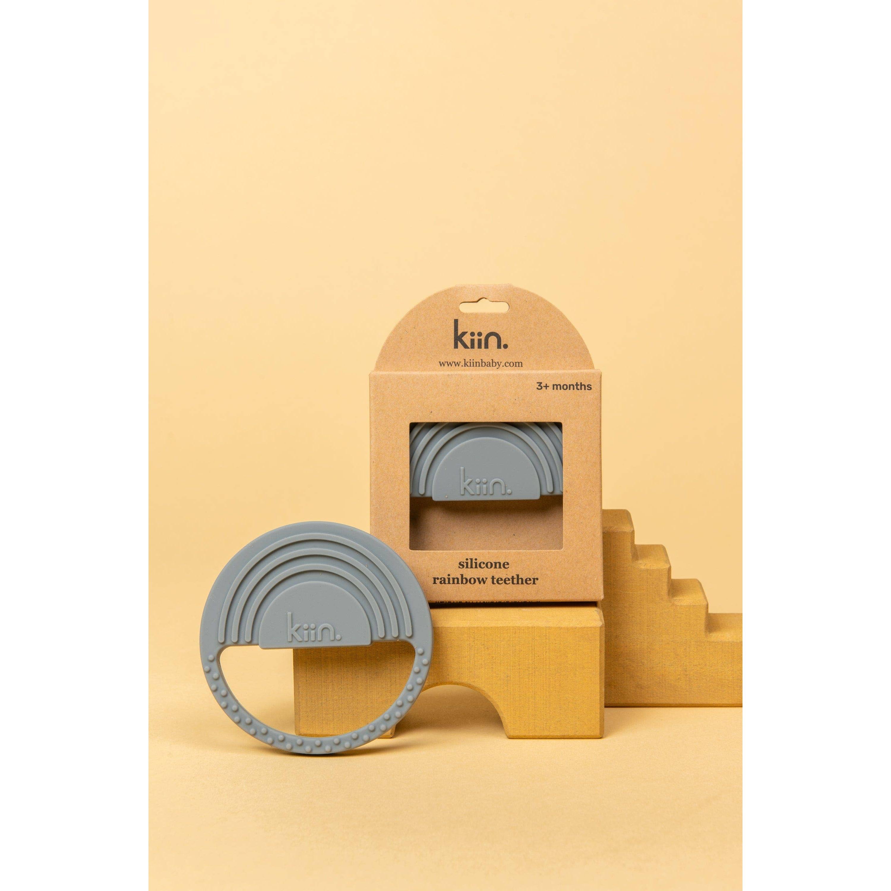 Kiin Baby - Rainbow Silicone Teether: Cloud