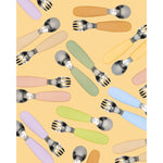 Kiin Baby - Silicone Cutlery Set