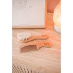 Kiin Baby - Wooden Baby Brush + Comb Set