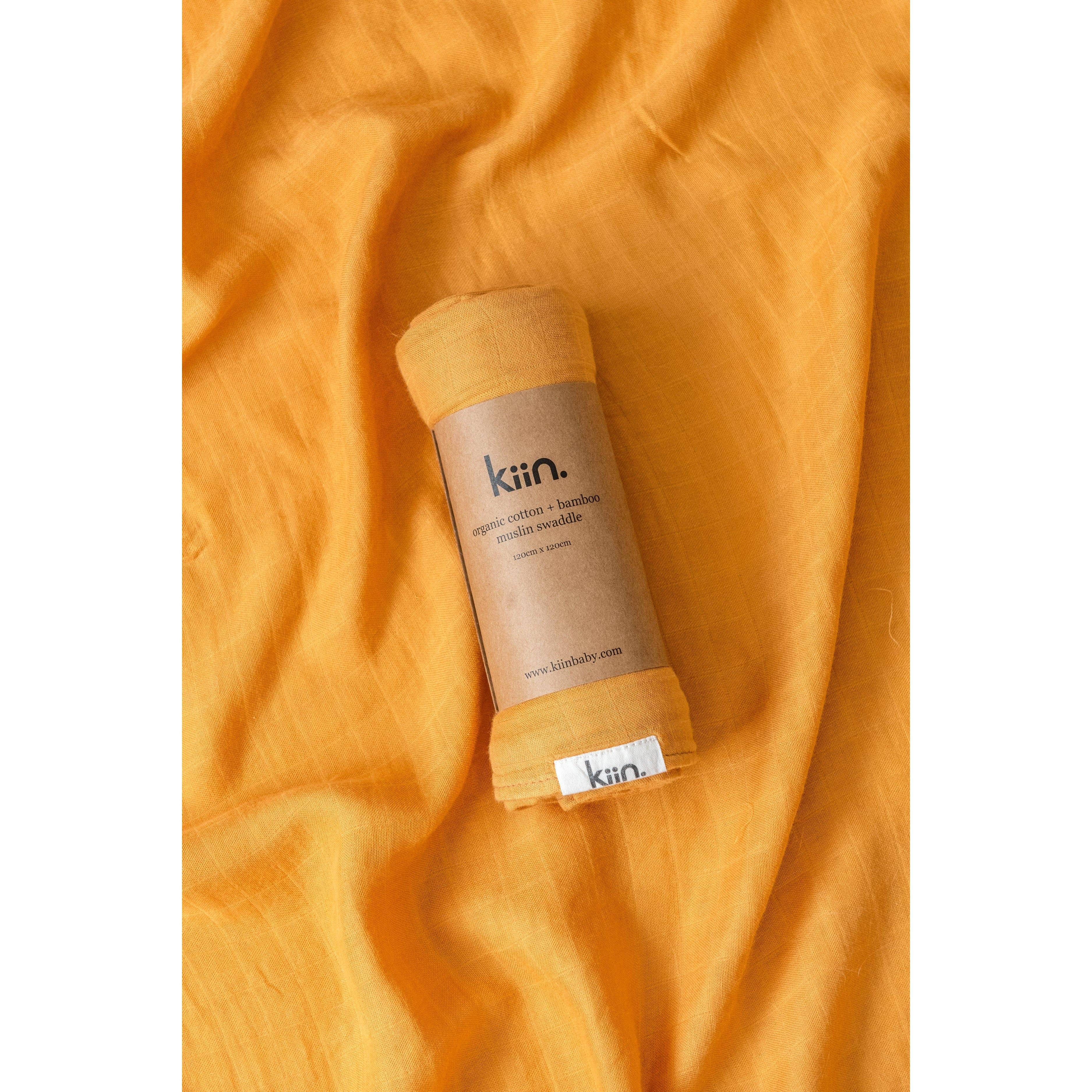 Kiin: Organic Swaddle: Morocco Amber