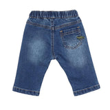MID INDIGO PULL ON DENIM JEANS