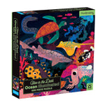 Mudpuppy 500 Pc Glow in Dark Puzzle - Ocean