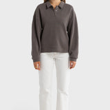 ORTC Ava Polo Sweater Espresso