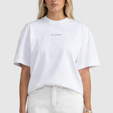 Oversized Logo T Shirt White
