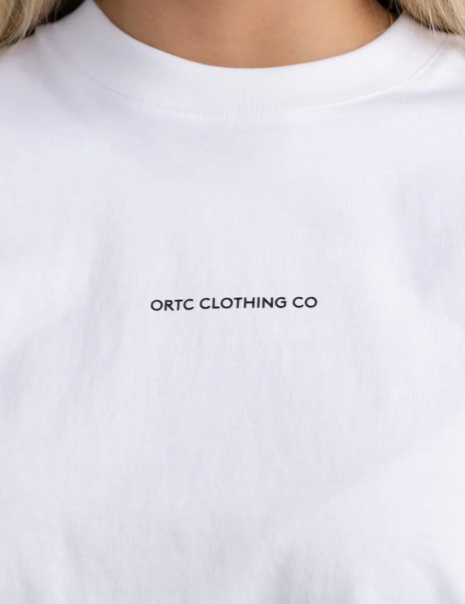 Oversized Logo T Shirt White
