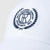 Crest Logo Cap White