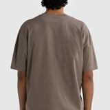 ORTC Essential Box Fit Logo T Shirt Bark