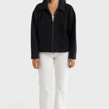 ORTC Georgia Sherpa Jacket Washed Black
