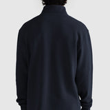 ORTC Kellock Ribbed Quarter Zip Navy