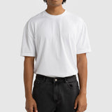 Relaxed Denim Shorts Washed Black