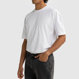 Relaxed Denim Shorts Washed Black