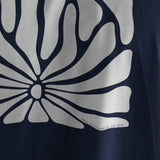 Unisex Shelly Box Fit T Shirt Navy