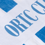 Beach Towel Ocean Blue and White Stripe