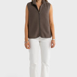 ORTC Sully Sherpa Fleece Vest Espresso
