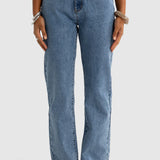 Willow Denim Straight Leg Jean Mid Blue