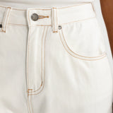 Willow Denim Wide Leg Jean White